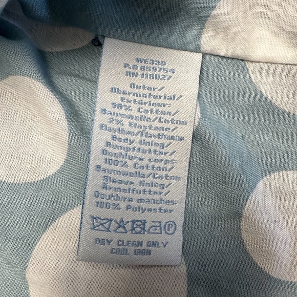 Boden muted purple textured button down blazer - 8 US/ 12 UK - Picture 10 of 10